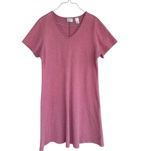 LL Beans Medium Hiking Outdoor Active Athleisure Dress 100% Cotton